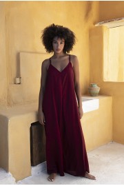 JUMPSUIT PLAINCOLOR LONG IND/SIA